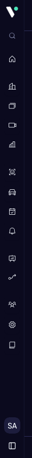 Sidebar Lenz mengelompokkan menu ke dalam section Home, Streams, Sites, Media, Investigation, Analytics, Automation, CES, Gateway, dan Administration.
